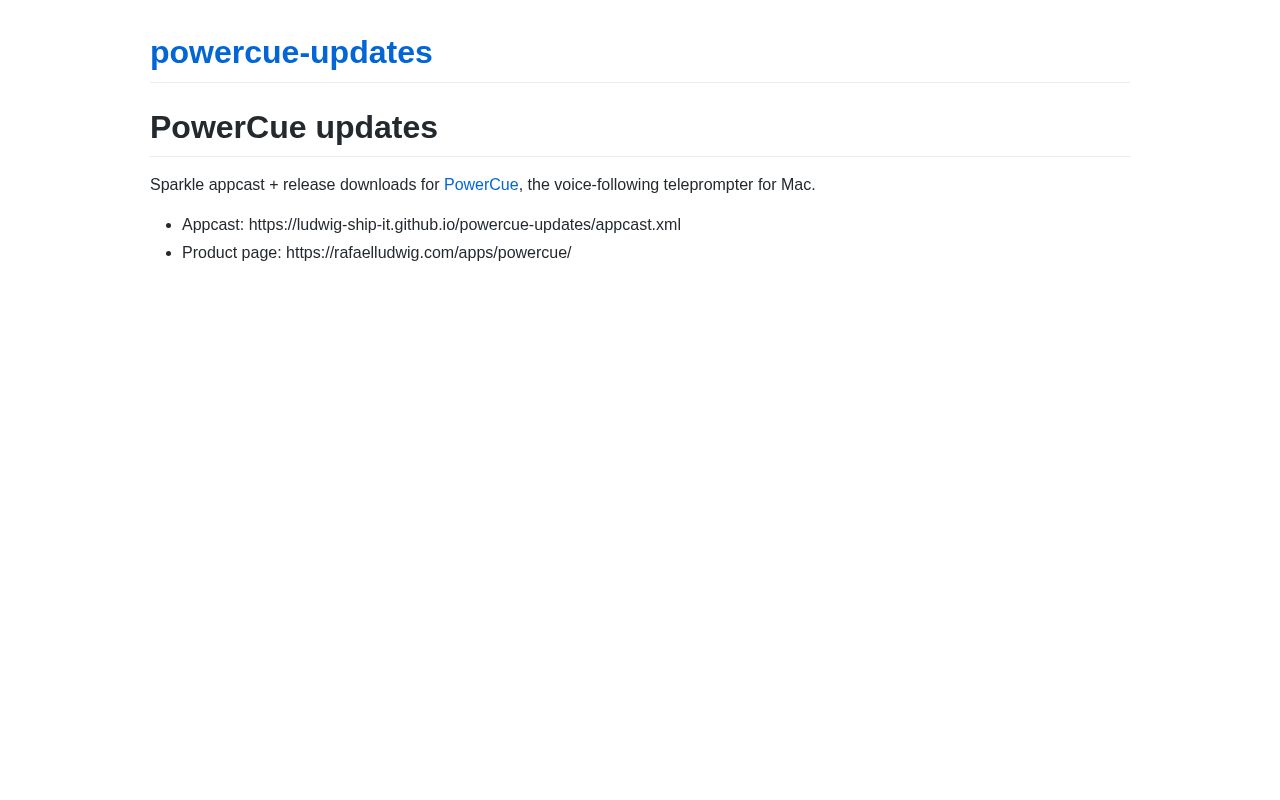 Preview of Powercue Updates