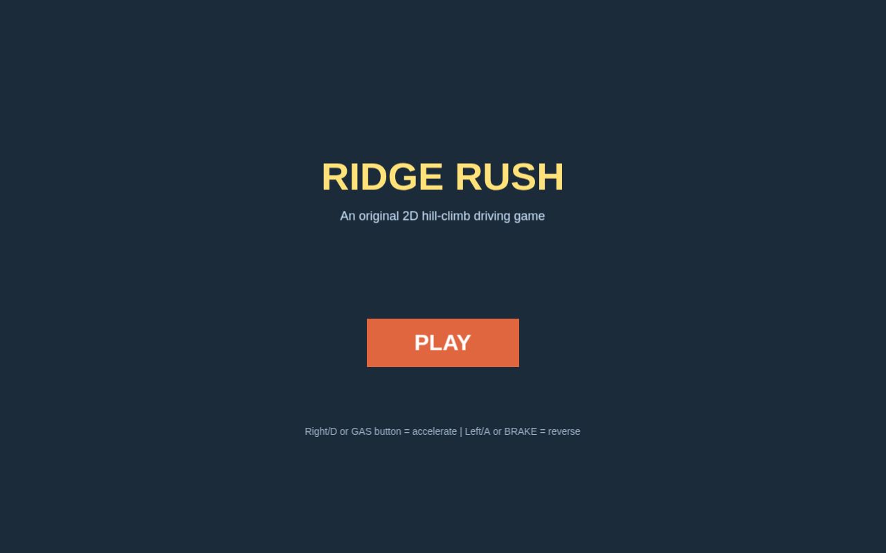 Preview of Ridge Rush