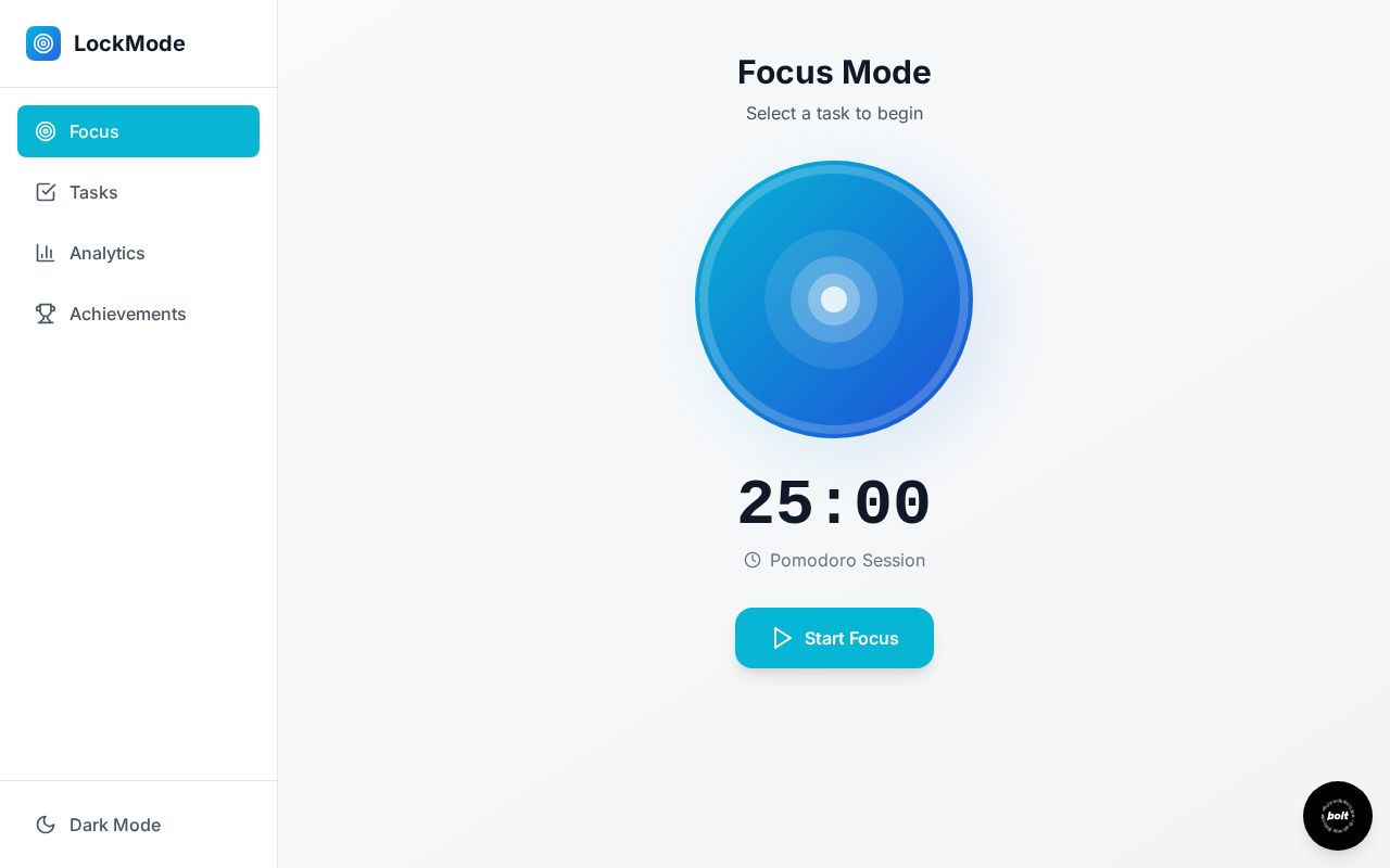 Preview of Lockpomo - A Pomodoro app for Zens