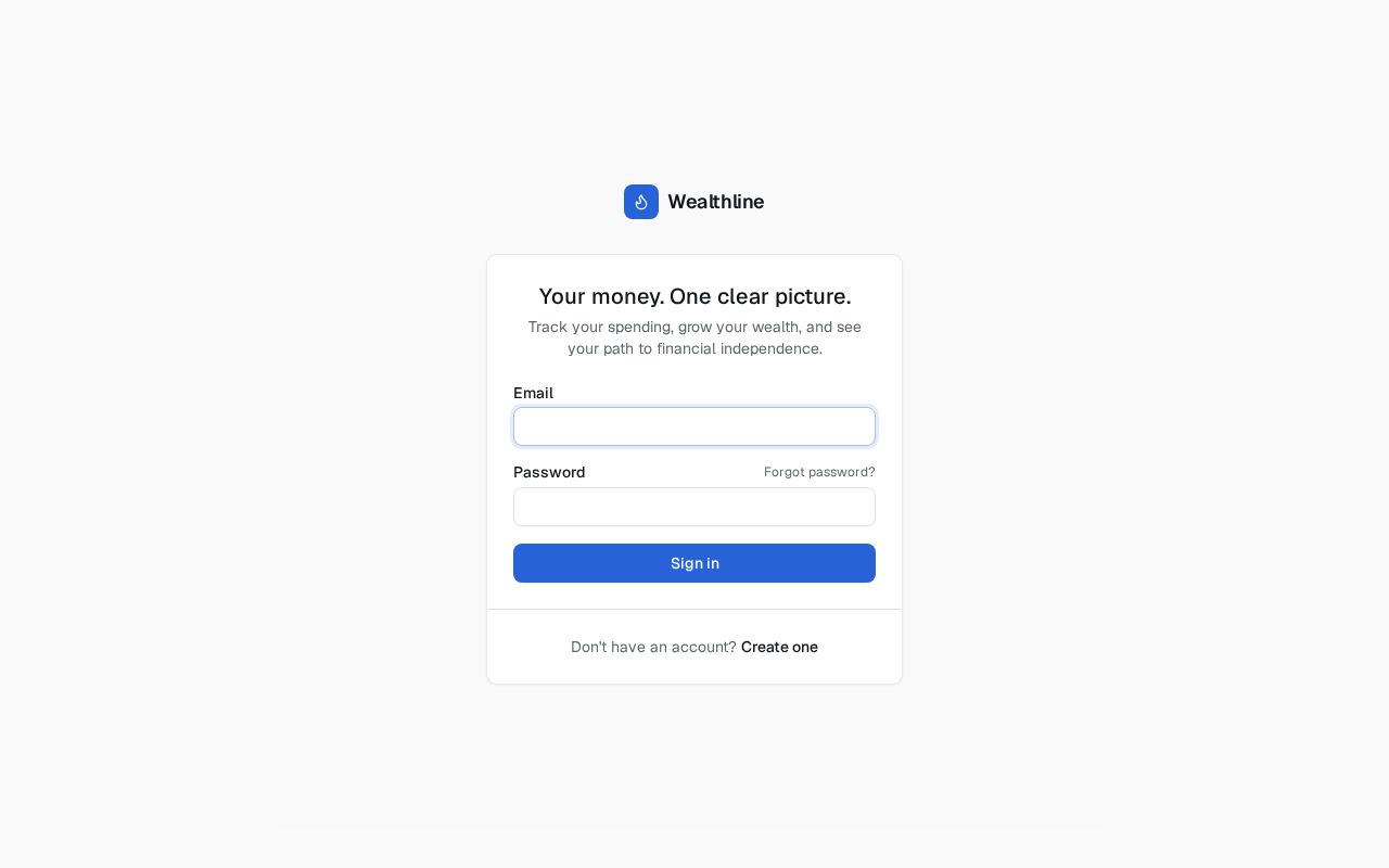 Preview of Wealthline