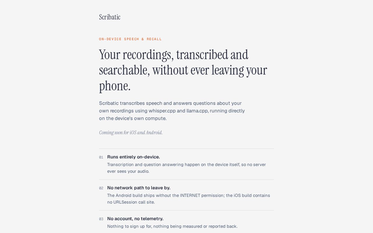 Preview of Scribatic