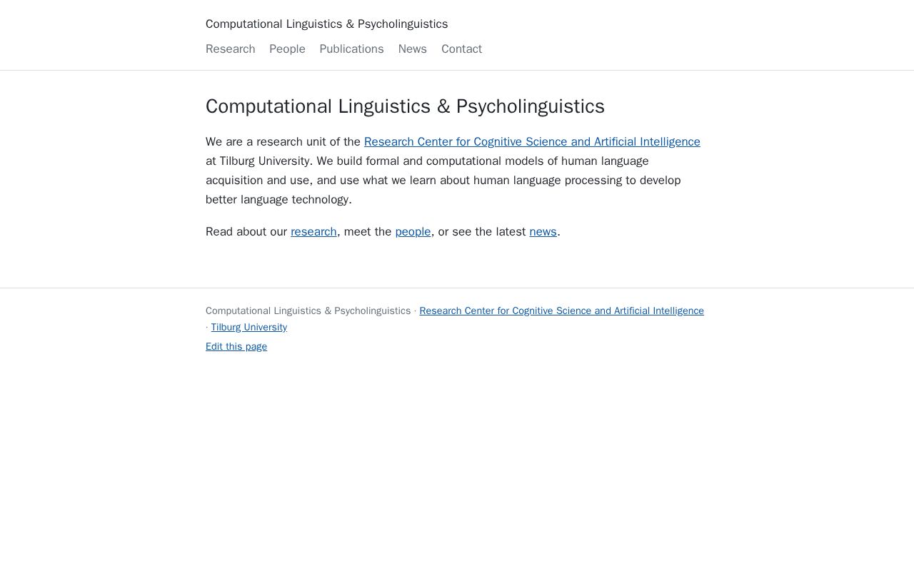 Preview of Research