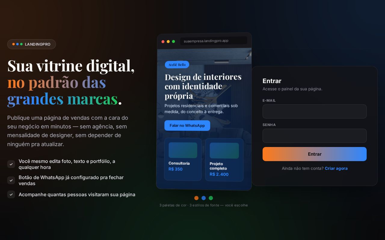 Preview of LandingPro