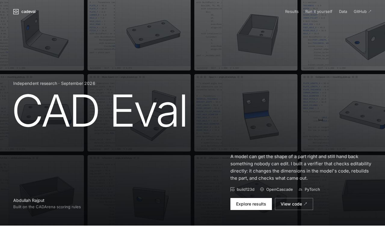 Preview of CAD Eval