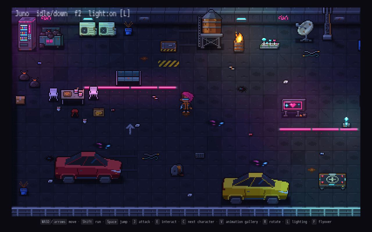 Preview of Semantic Sprite Skinning