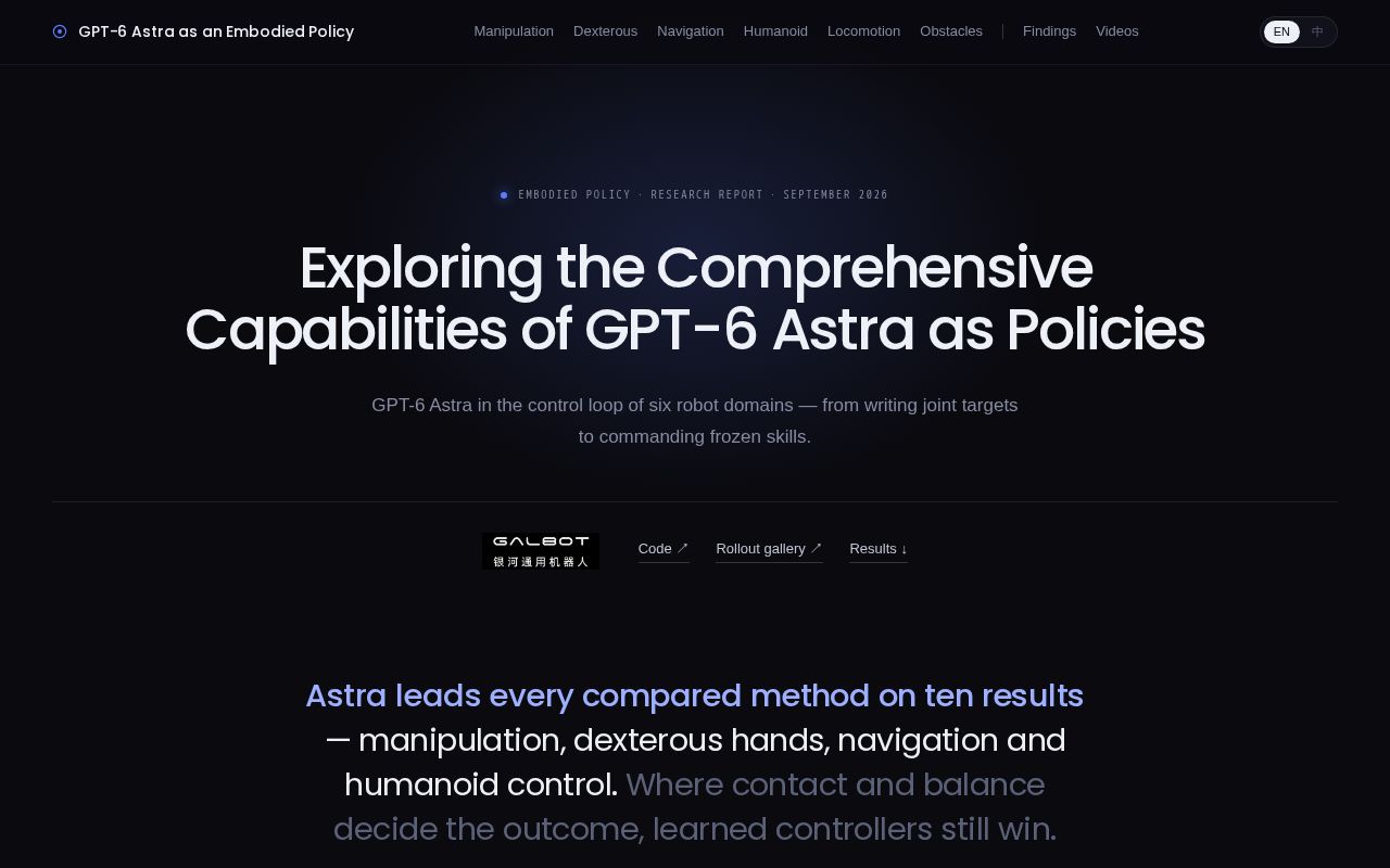 Preview of GalaxyGeneralRobotics Github Io