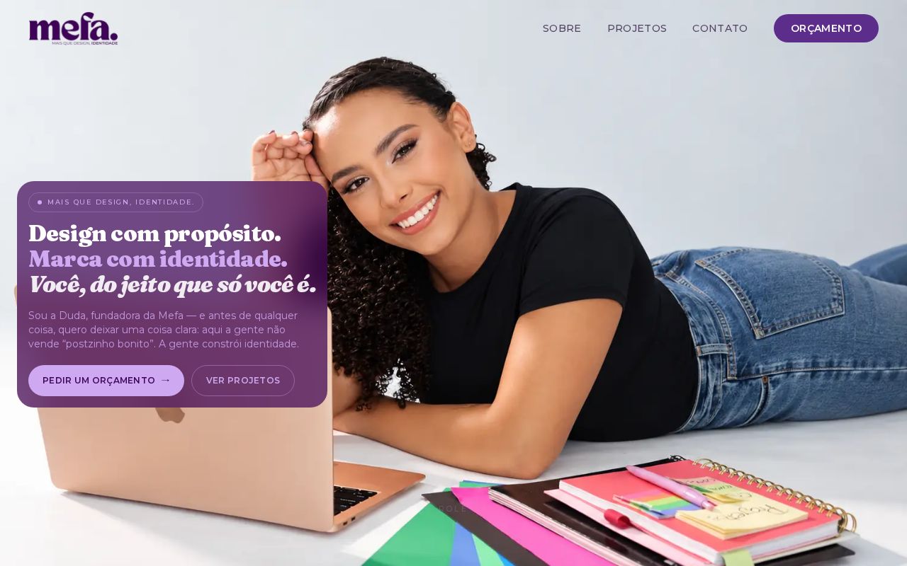 Preview of Mafe Landing Page