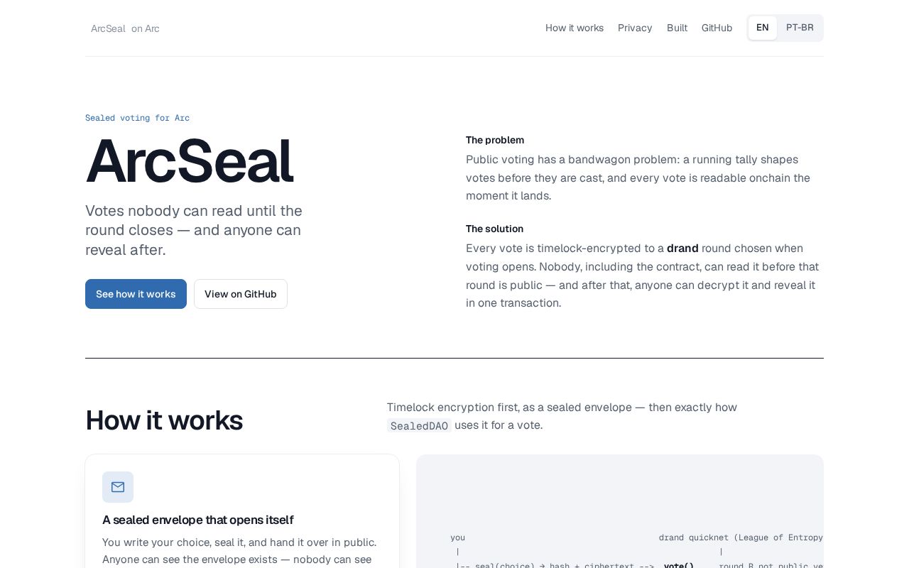 Preview of Arcseal