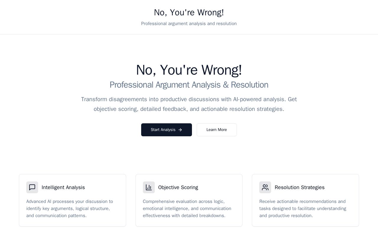 Preview of No, You're Wrong