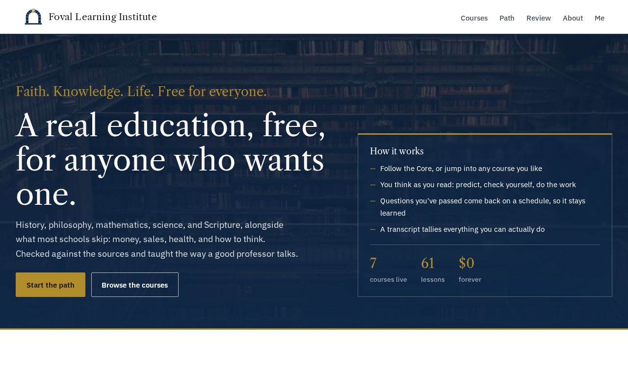 Preview of Foval Learning Institute