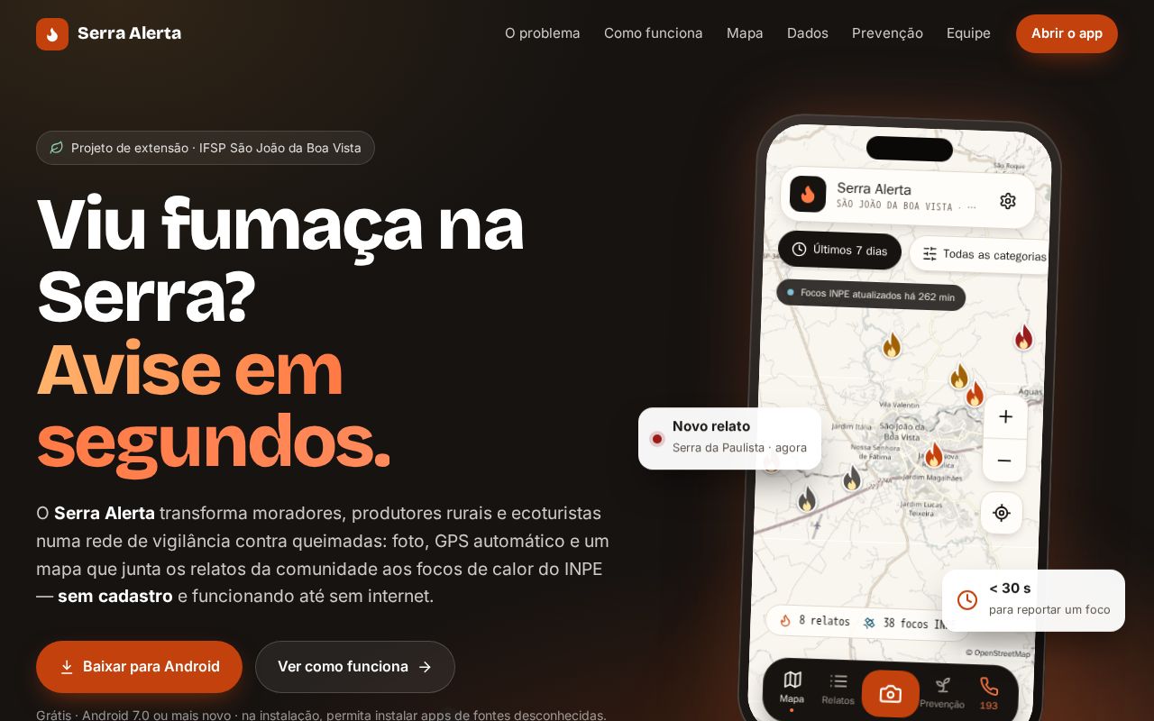 Preview of Serra Alerta