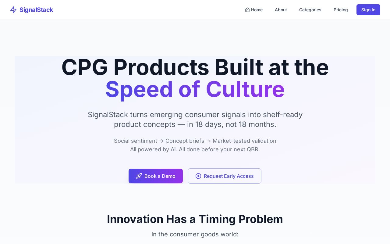 Preview of Consumer Product Validater