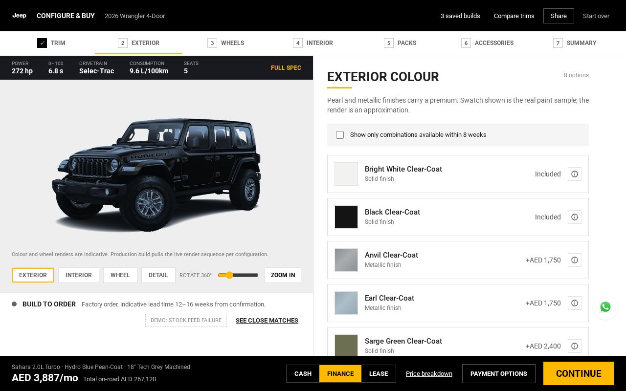 Preview of Jeep New Config