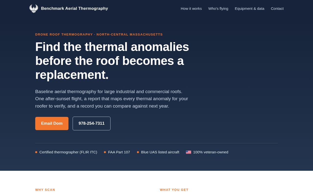 Preview of Benchmark Aerial Thermography