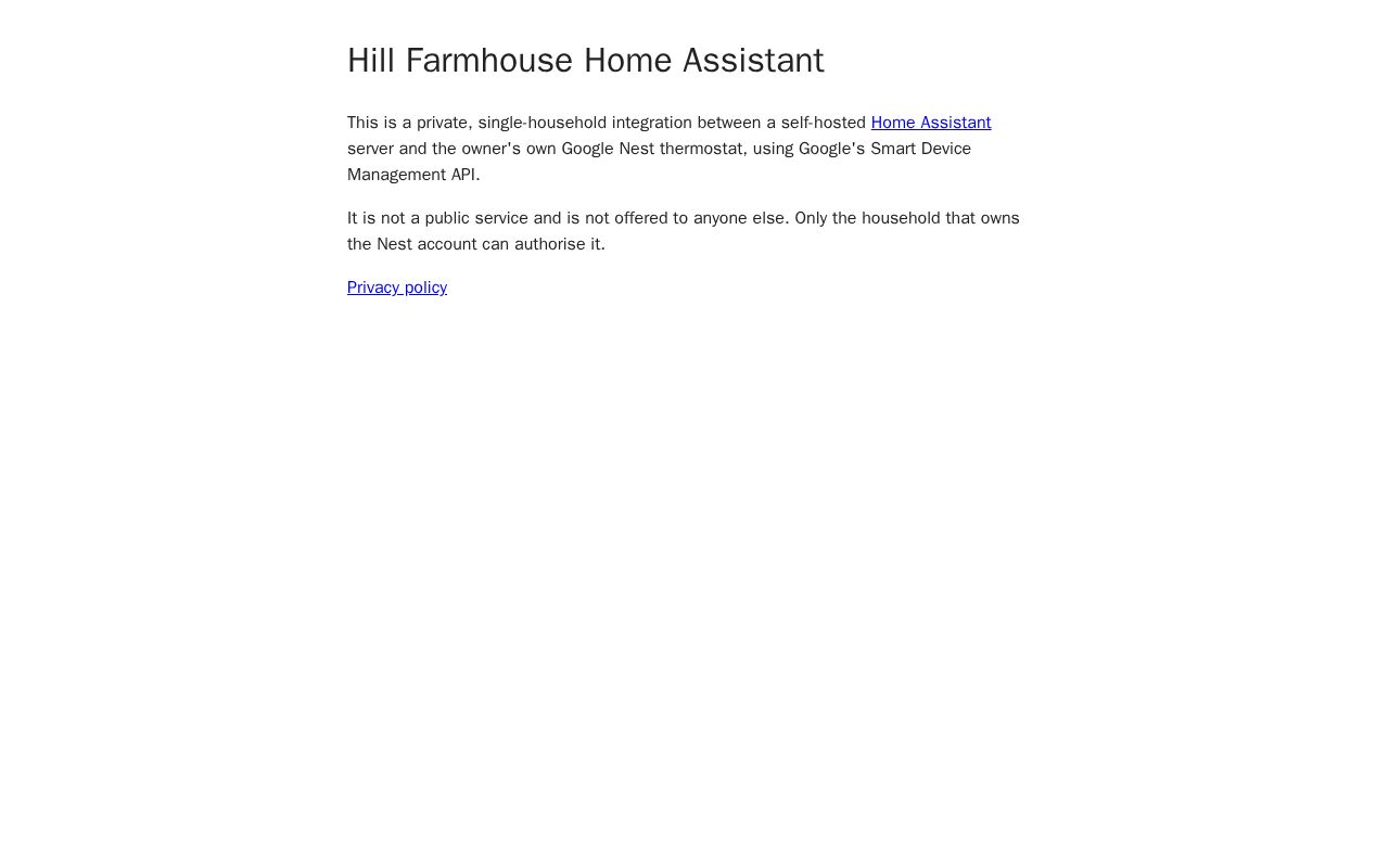 Preview of Hill Farmhouse Home Assistant