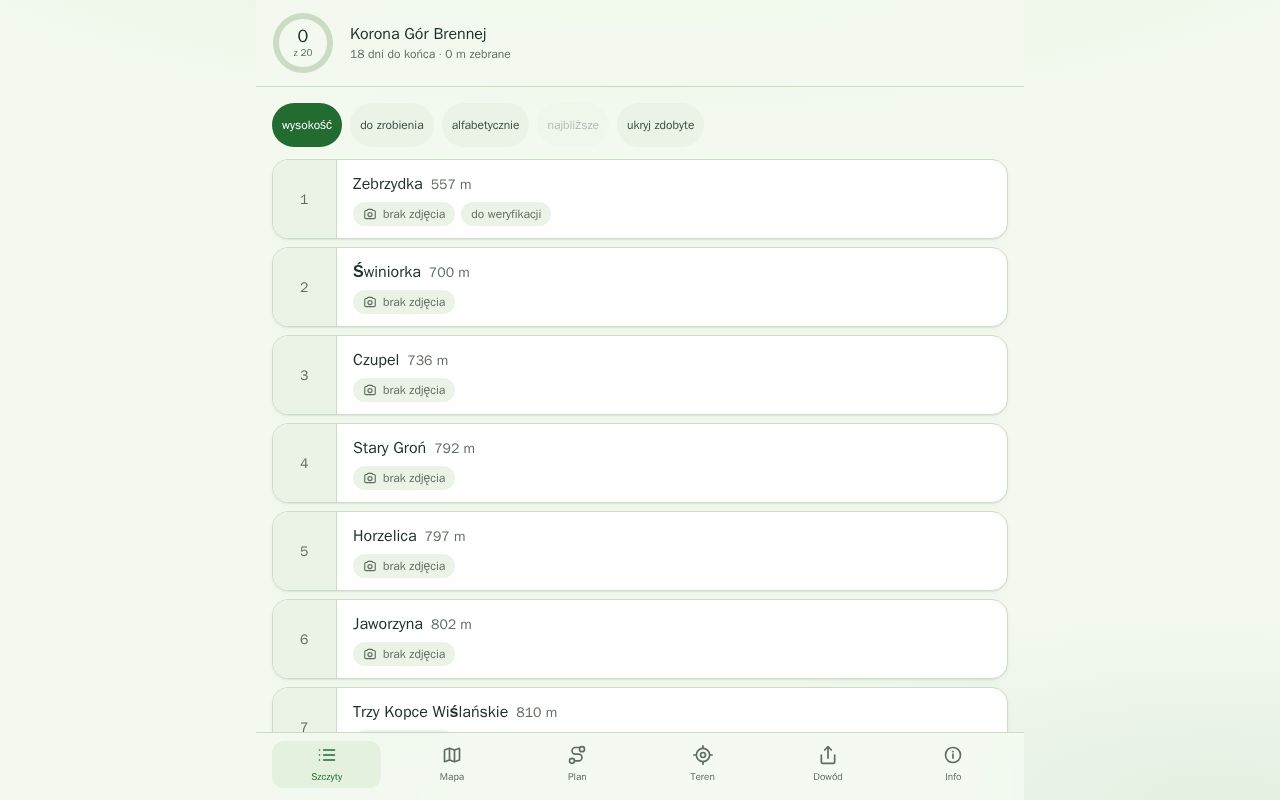 Preview of Korona Gór Brennej