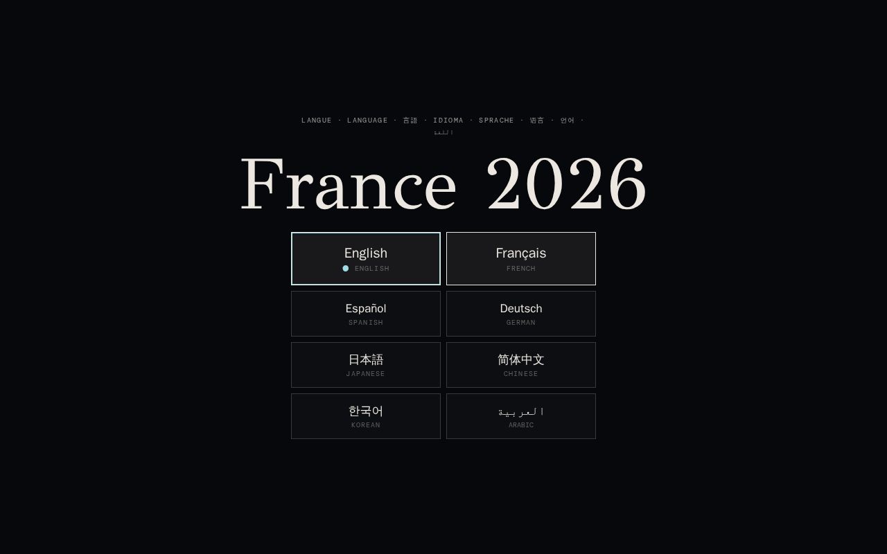 Preview of France 2026