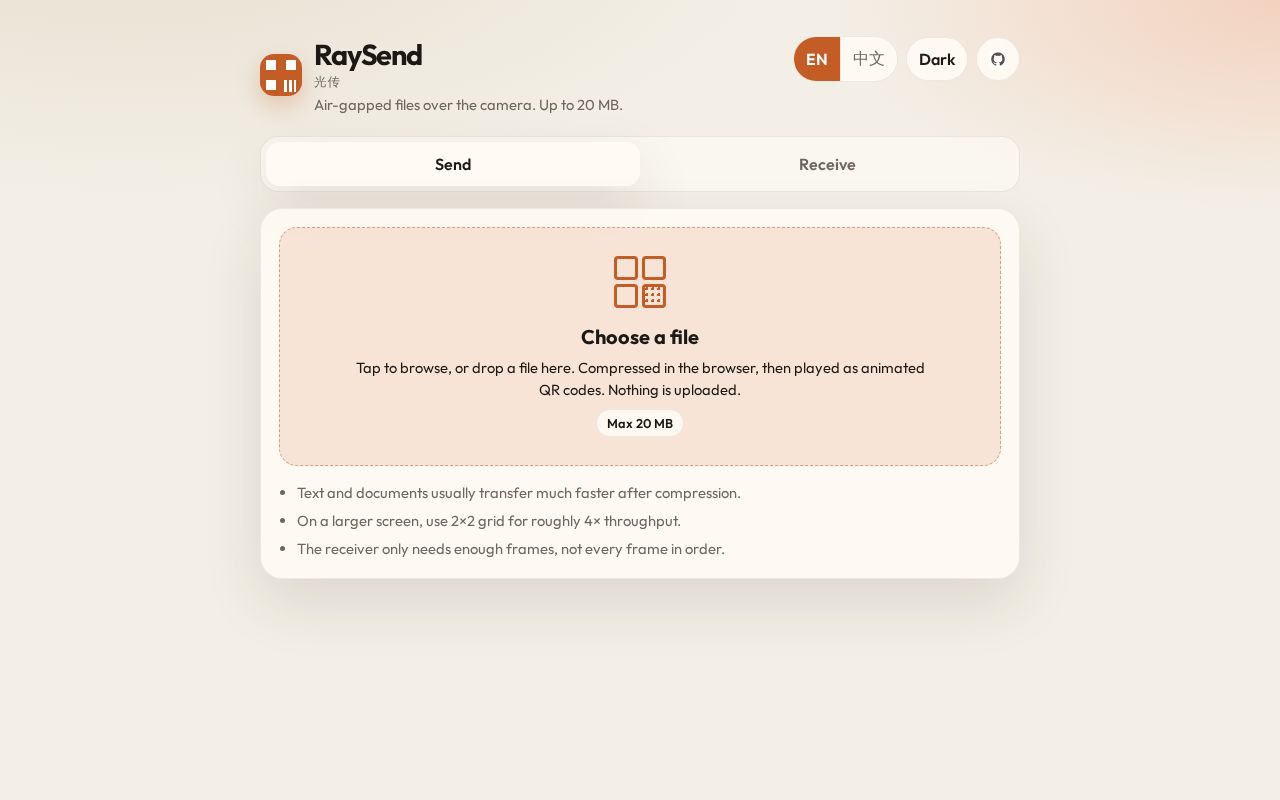Preview of Raysend