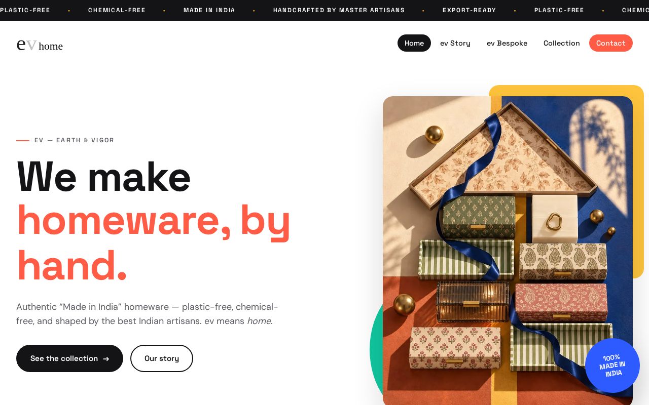 Preview of Ev Website