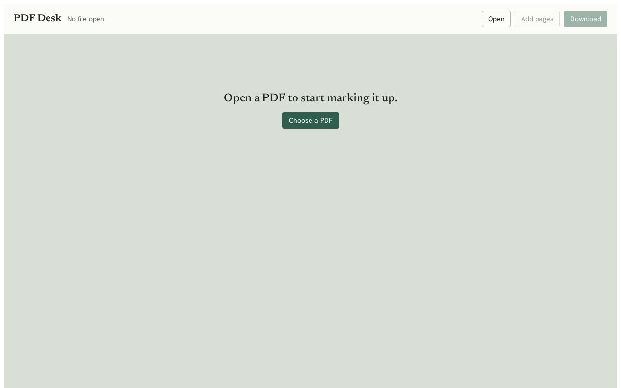 Preview of PDFEditor
