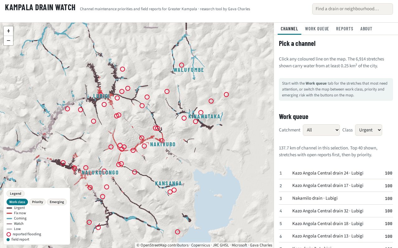 Preview of Kampala Drain Watch