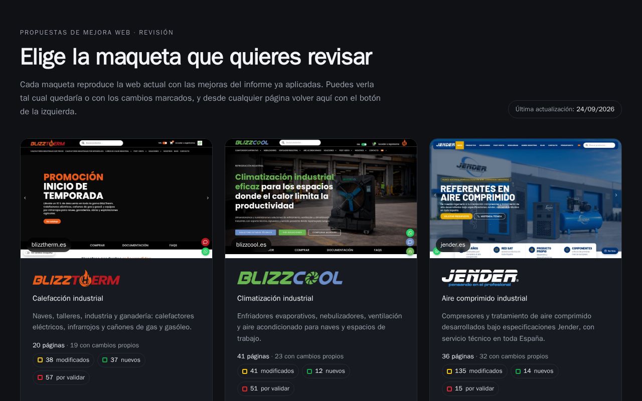 Preview of Maquetas Web