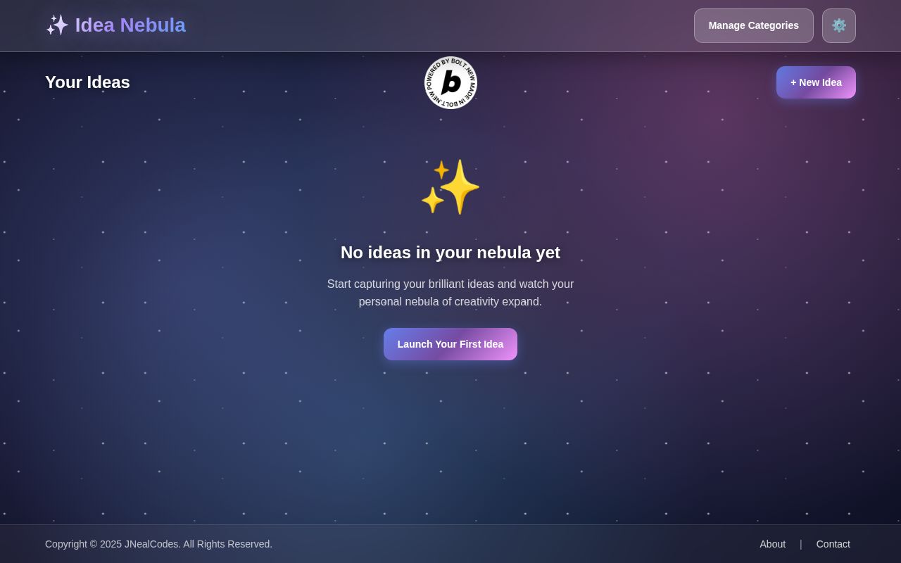 Preview of Idea Nebula