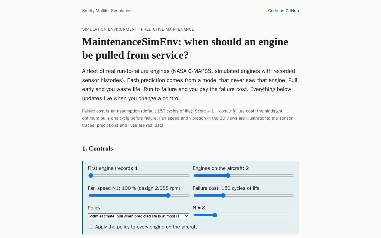 Preview of MaintenanceSimEnv