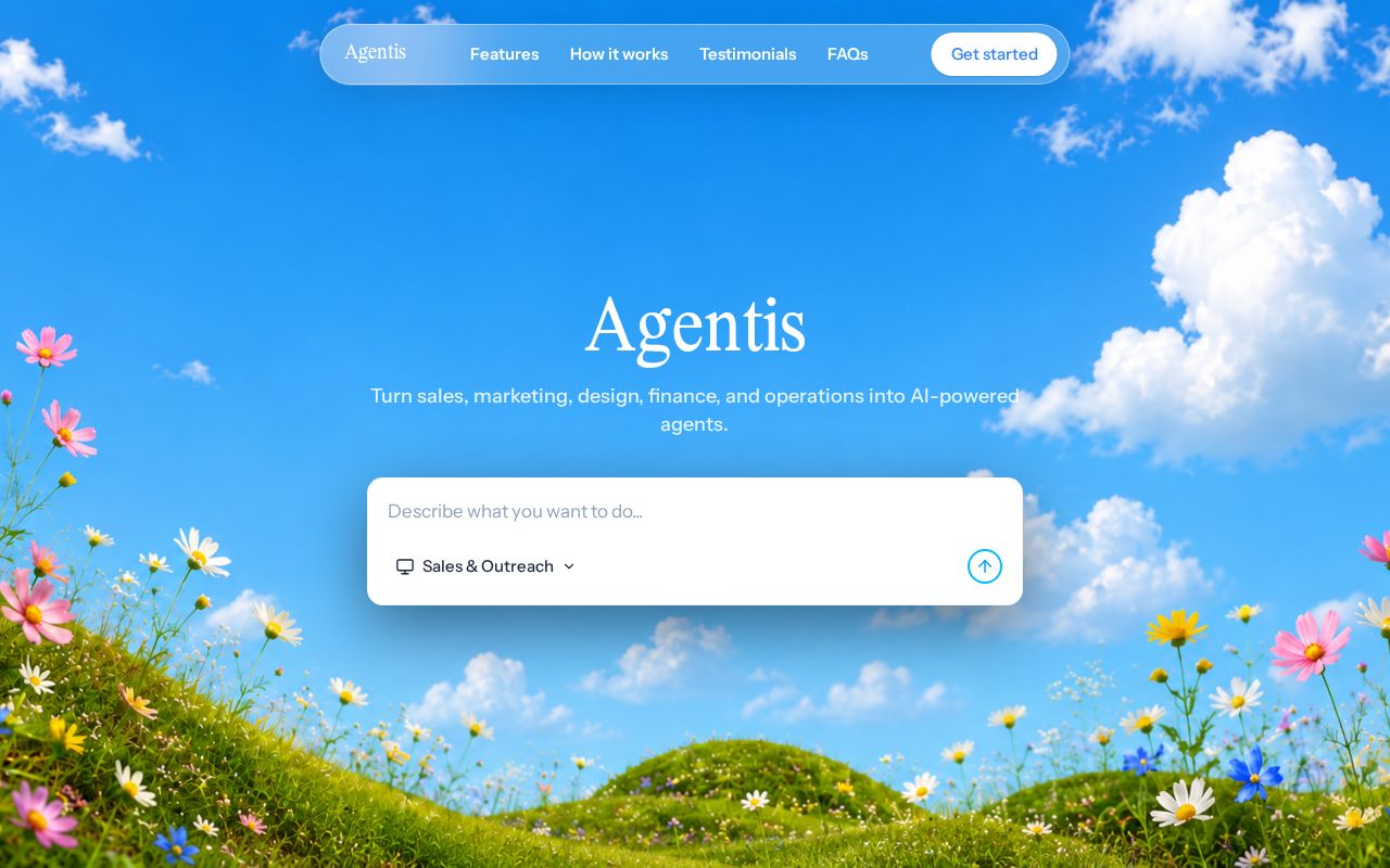 Preview of Agentis New