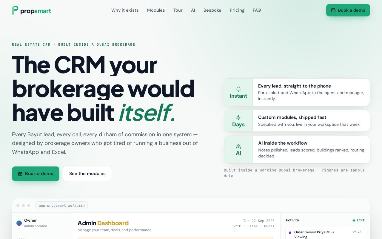 Preview of Propsmart Web