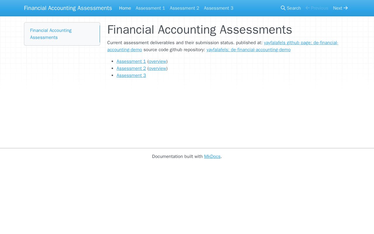 Preview of take home assignment for data engineering tasks in financial accounting