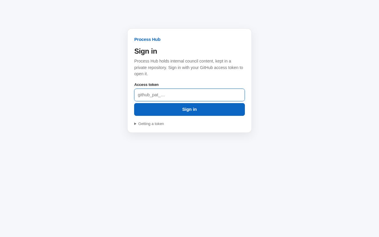 Preview of ProcessHub
