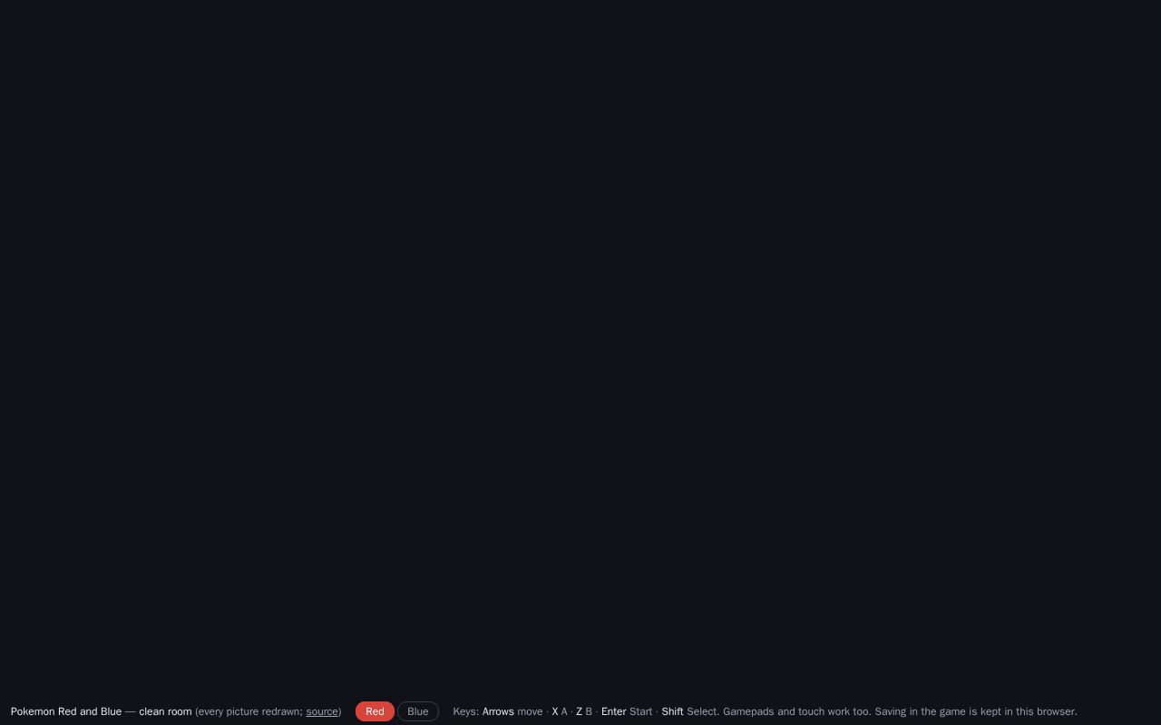 Preview of Pokered Cleanroom
