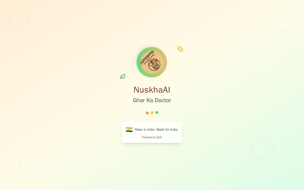 Preview of NuskhaAI-Ghar Ka Doctor