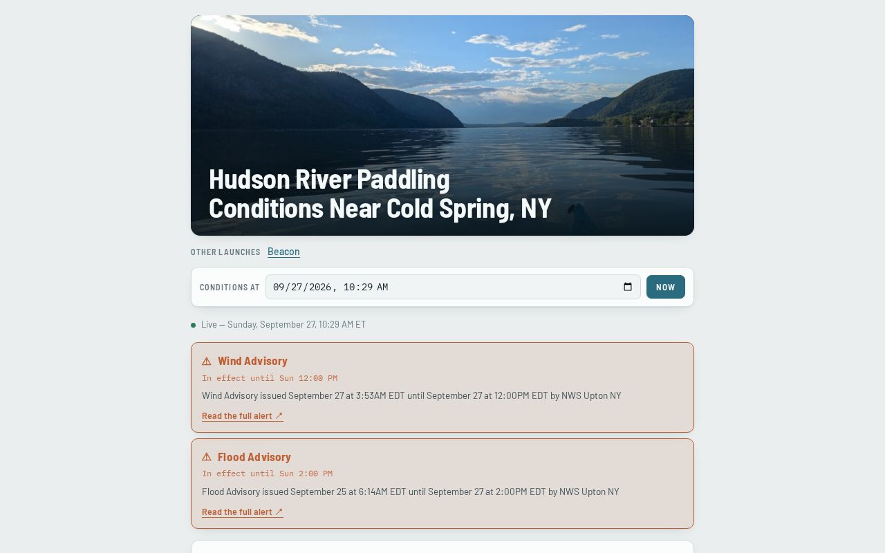 Preview of Cold Spring Paddling