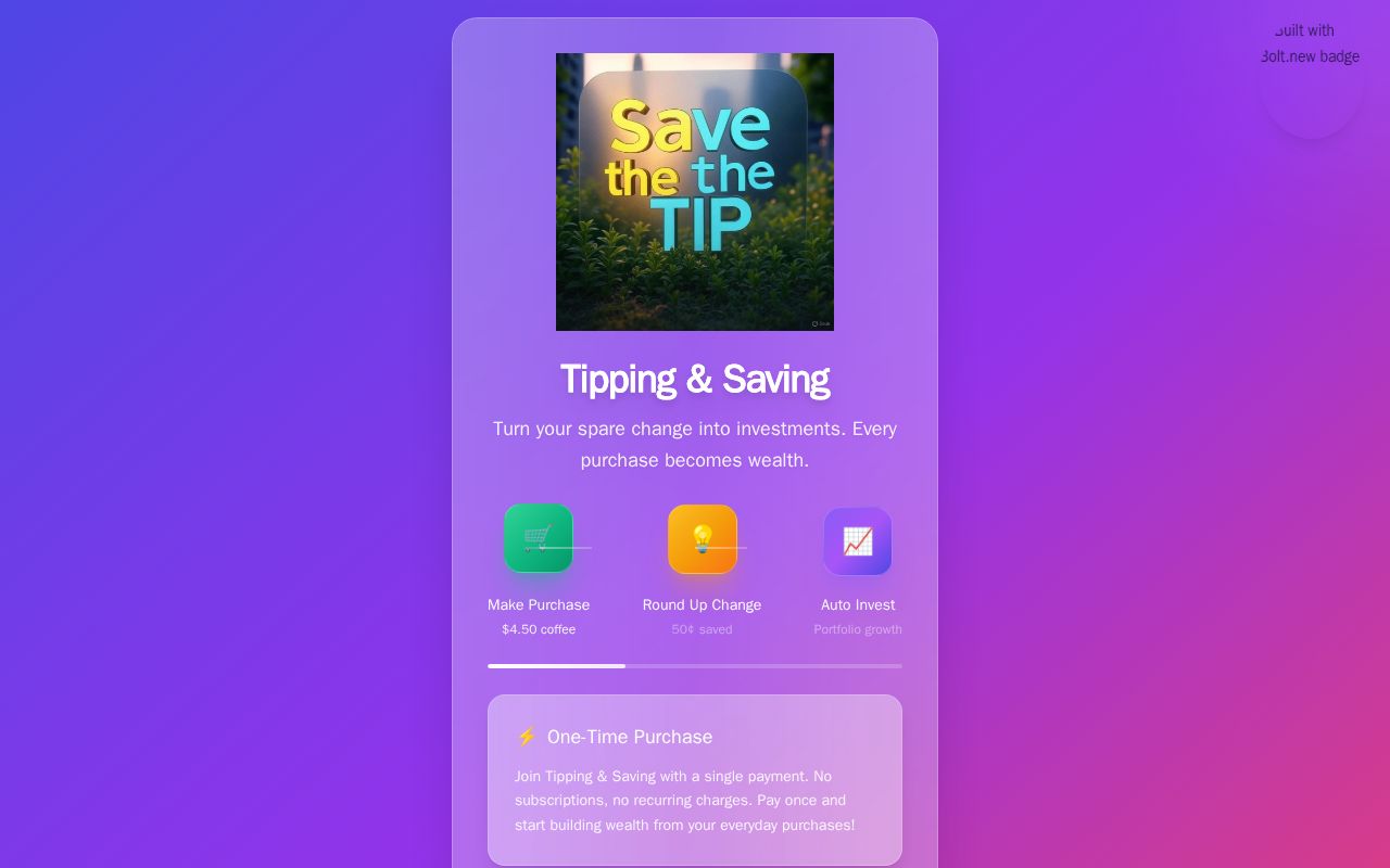 Preview of Tipping and Saving