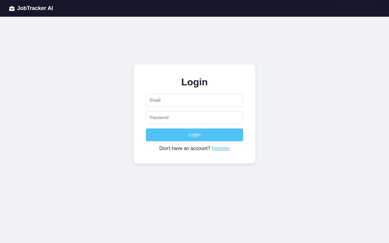 Preview of Job Tracker