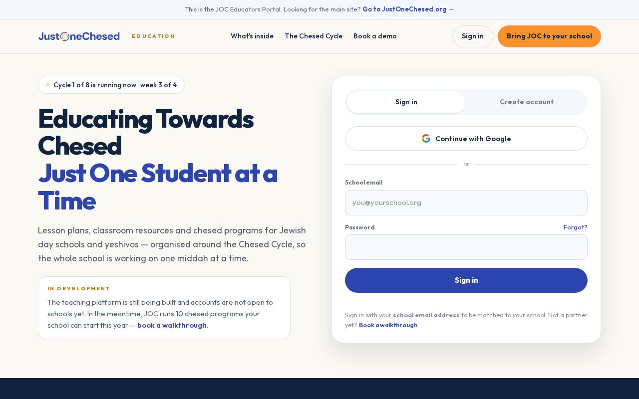 Preview of JOCEducation