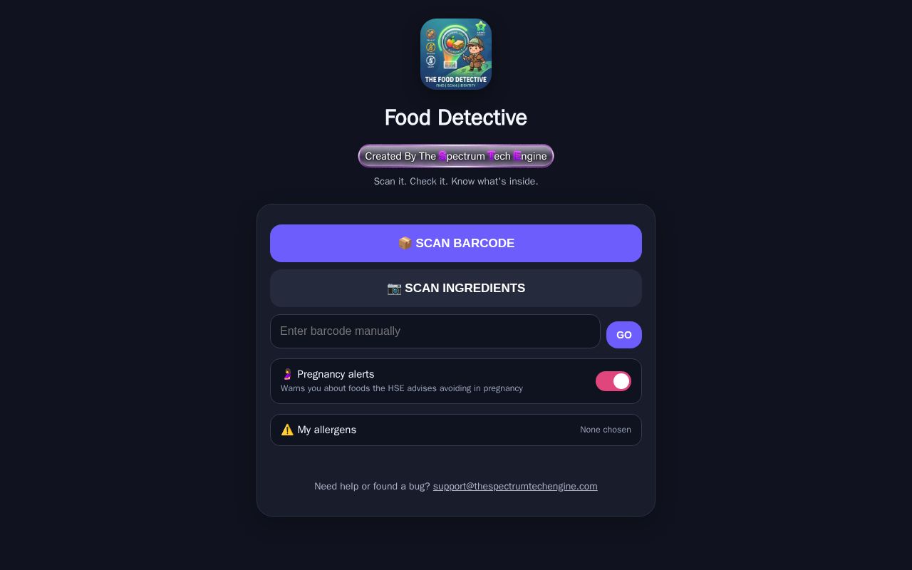 Preview of The Food Detective