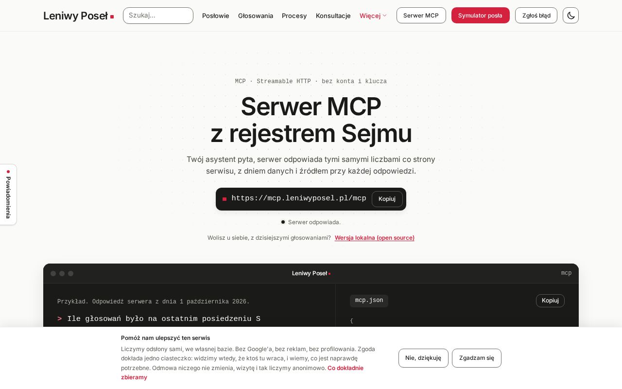 Preview of Sejm Mcp