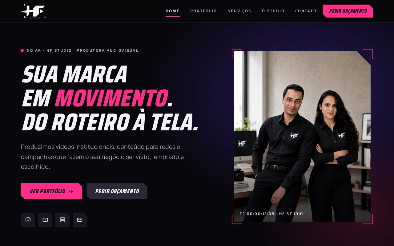 Preview of Site Hfstudio
