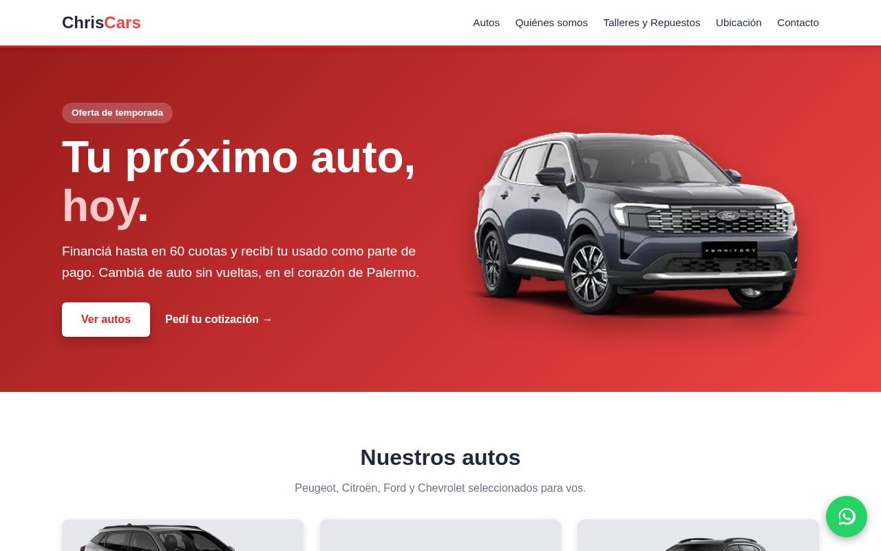 Preview of Chris Cars