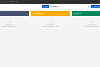 Preview of PWA Task Manager with Atlassian-like UI