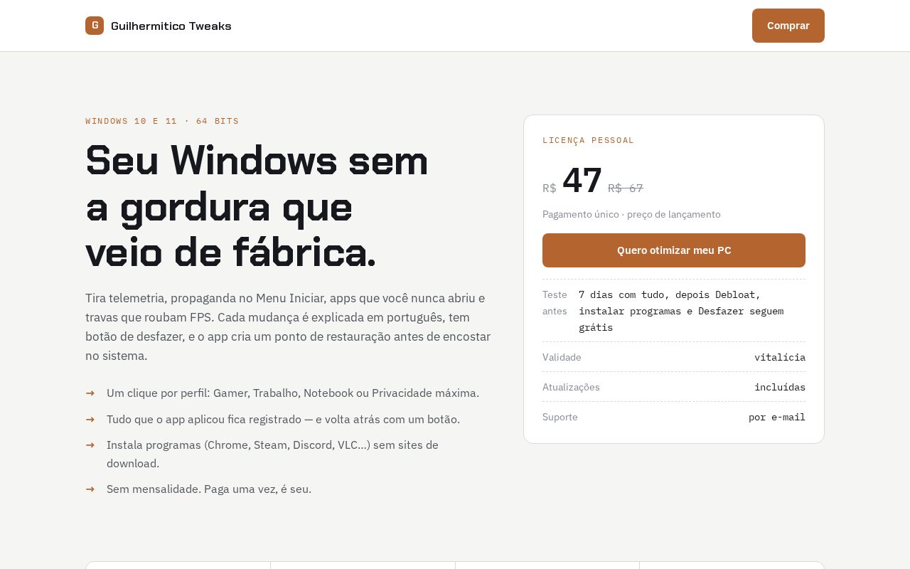 Preview of Guilhermitico Tweaks