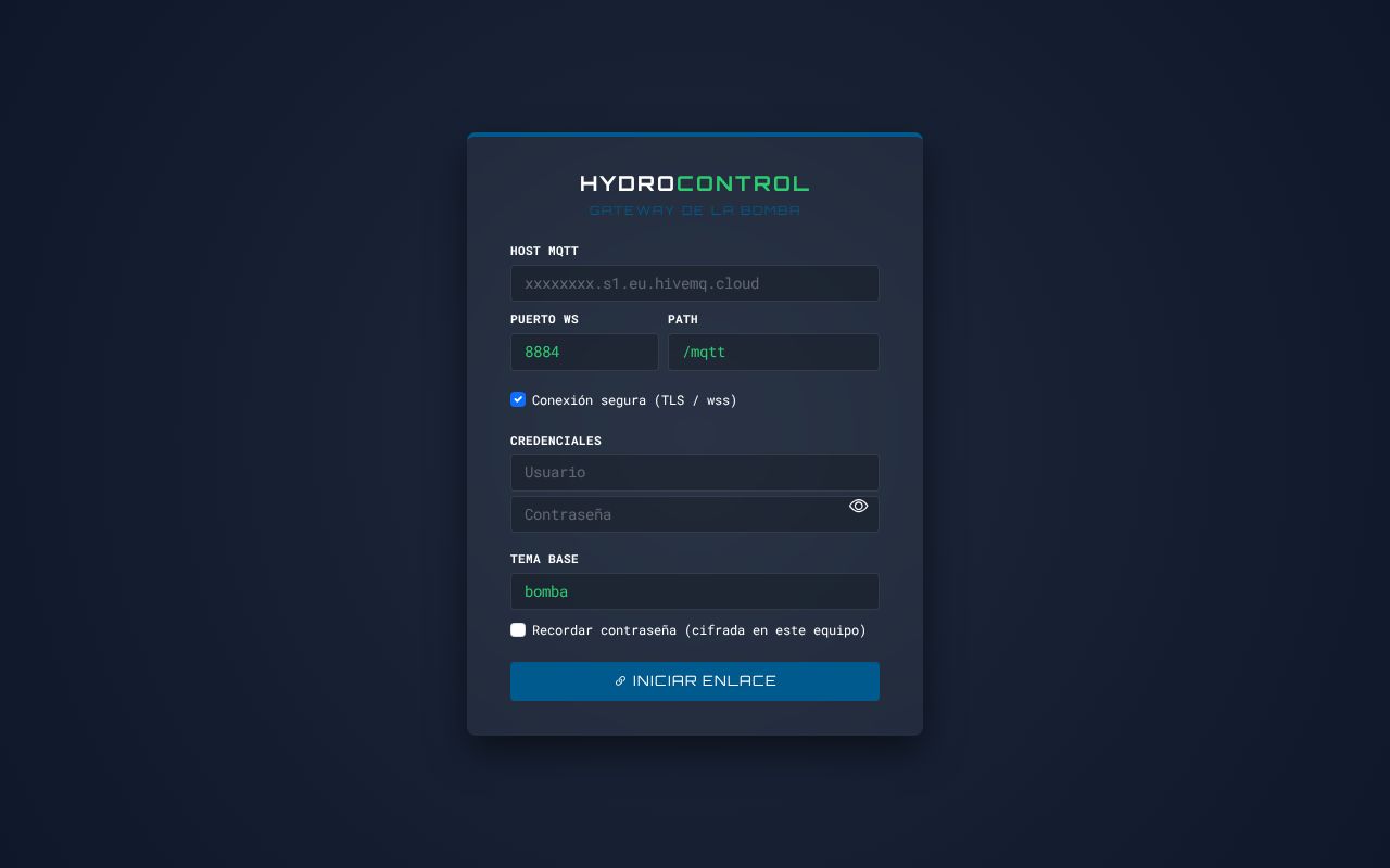 Preview of HydroControl