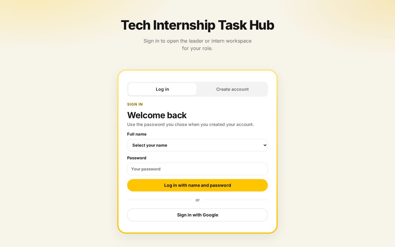 Preview of Task Assignments