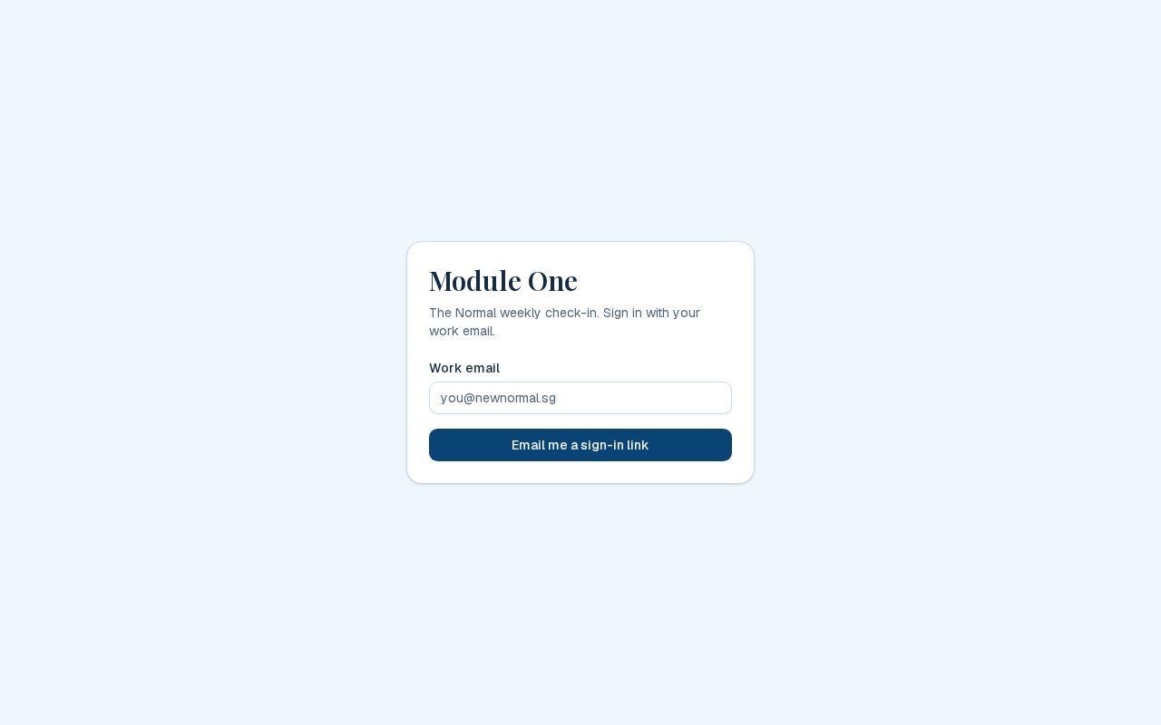 Preview of Moduleone