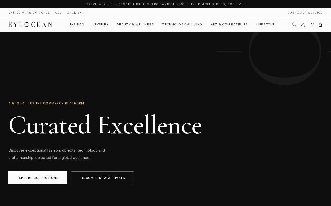 Preview of Eyeocean Platform