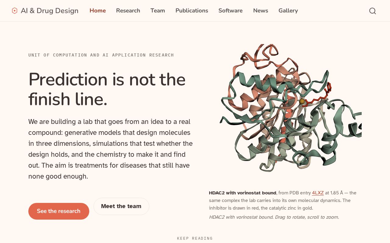 Preview of Ai Drugs Hup Github Io
