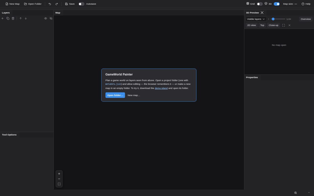 Preview of Game World Painter